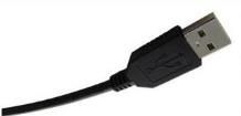 CAUBLKAB-1M  Wire & Cable