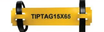 TIPTAG11 WHX65 S/S RL190/12.5MT electronic component of HellermannTyton
