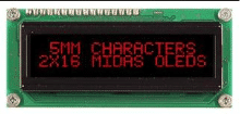 MCOB21605G1V-ERP electronic component of Midas