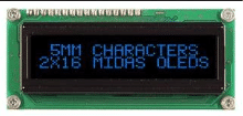 MCOB21605G1V-EBP electronic component of Midas