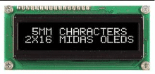 MCOB21605G1V-EWP electronic component of Midas