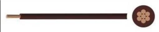 PP-6491X-2.50MMBRN  Wire & Cable