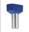 AI-TWIN  2X 2,5 -13 BU  Connectors