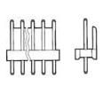 640454-4 electronic component of TE Connectivity