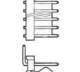 640389-3 Headers & Wire Housings