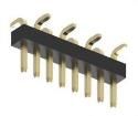 BC032-08-A-2-0200-0200-L-D  Connectors