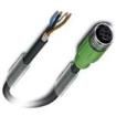 SAC-4P-10.0-PUR/M12FS SH Connectors
