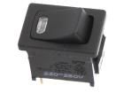 R13-66B4W-02-BBR-0D-L-3 Rocker Switches