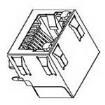 443801016 Modular Connectors / Ethernet Connectors