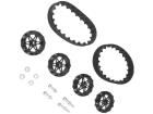 22T TRACK SET - BLACK Accessories for Robotics and RC
