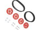 22T TRACK SET - RED Accessories for Robotics and RC