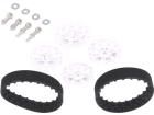 22T TRACK SET - WHITE Robotics and Prototyping