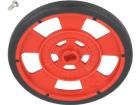 GMPW-R RED WHEEL WITH ENCODER STRIPES Robotics and Prototyping
