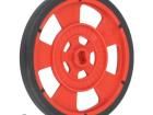 GMPW-R RED WHEEL WITH ENCODER STRIPES Accessories for Robotics and RC