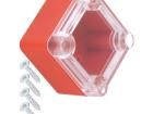 Z116PH ABS  RED Enclosures, Boxes & Cases