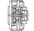 3-1376388-4 Heavy Duty Power Connectors