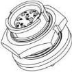 W7880-9SG-300 Standard Circular Connector
