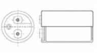 PEH205HA5100QU0 electronic component of Kemet