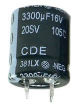 381LX183M016H032 electronic component of Cornell Dubilier