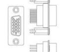 K96X-ED-15S-BR D-Sub High Density Connectors