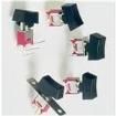 400AWMSP4R1BLKM6QE Rocker Switches