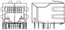 203290 electronic component of TE Connectivity