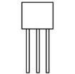 AH3764Q-P-A Board Mount Hall Effect/Magnetic Sensors
