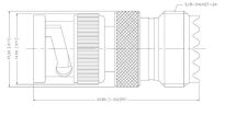 APH-BNCP-UHFJ electronic component of Amphenol