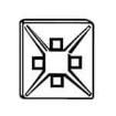 08462-0 Cable Tie Mounts