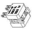 CONTACTBLOCKSPDTNONILLUM Switch Contact Blocks / Switch Kits