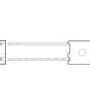 T340E157M015AT Tantalum Capacitors - Solid Leaded