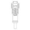 AD-05AFFM-QL8D01 Sensor Cables / Actuator Cables