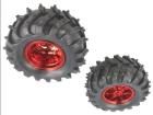 DAGU WILD THUMPER WHEEL PAIR - RED Robotics and Prototyping