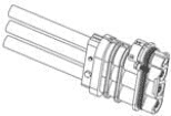 EP222511 electronic component of Amphenol