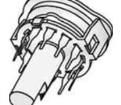 SR2513F-0110-19F0A-T-N Rotary Switches