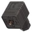 GDM 2009 Black Circular DIN Connectors