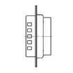173113-0099 D-Sub High Density Connectors