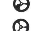 POLOLU WHEEL 32X7MM PAIR â€“ BLACK Accessories for Robotics and RC