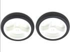 POLOLU WHEEL 32X7MM PAIR – WHITE  Robotics and Prototyping