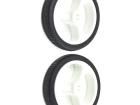 POLOLU WHEEL 32X7MM PAIR – WHITE Accessories for Robotics and RC