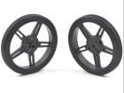 POLOLU WHEEL 60X8MM PAIR â€“ BLACK electronic component of Pololu