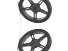 POLOLU WHEEL 60X8MM PAIR â€“ BLACK Accessories for Robotics and RC