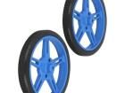 POLOLU WHEEL 60X8MM PAIR – BLUE Accessories for Robotics and RC