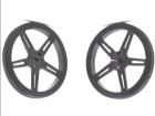 POLOLU WHEEL 70X8MM PAIR â€“ BLACK  Robotics and Prototyping