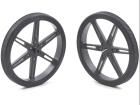 POLOLU WHEEL 80X10MM PAIR â€“ BLACK electronic component of Pololu