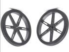 POLOLU WHEEL 80X10MM PAIR â€“ BLACK  Robotics and Prototyping