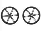 POLOLU WHEEL 90X10MM PAIR - BLACK  Robotics and Prototyping