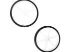 WHEEL 90×10MM PAIR WHITE Accessories for Robotics and RC