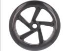 SCOOTER/SKATE WHEEL 200Ã—30MM - BLACK Robotics and Prototyping