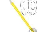 7054 YL001 Hook-up Wire